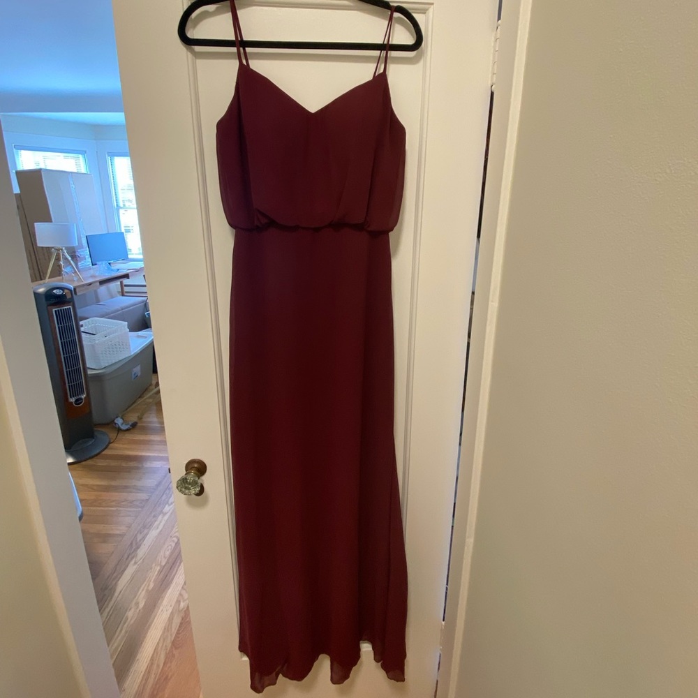 Bridesmaid Dress // Burgundy // 8